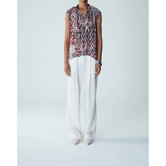 NEW MARIA CHER junin keyla top in sand melange